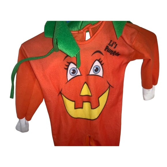 Li'l Pumpkin Halloween Costume with Hat - Picture 2 of 9